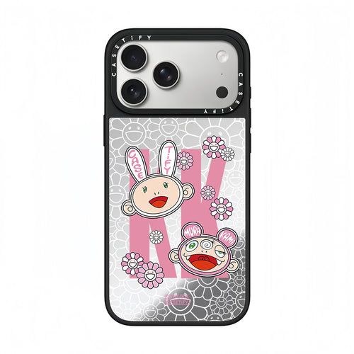CASETiFY x Takashi Murakami Kaikai & Kiki Monogram Flower Phone Case
