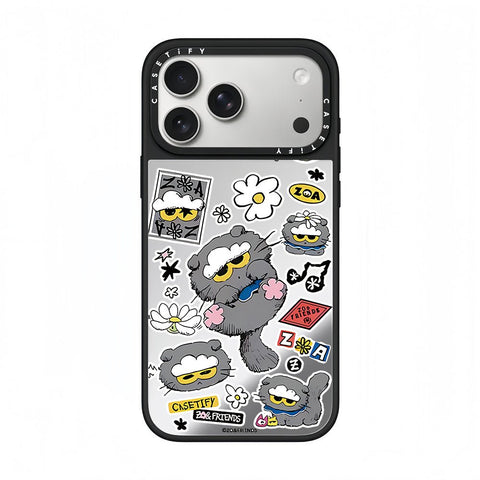 CASETiFY x Zo&Friends Zoa Sticker Collage Phone Case