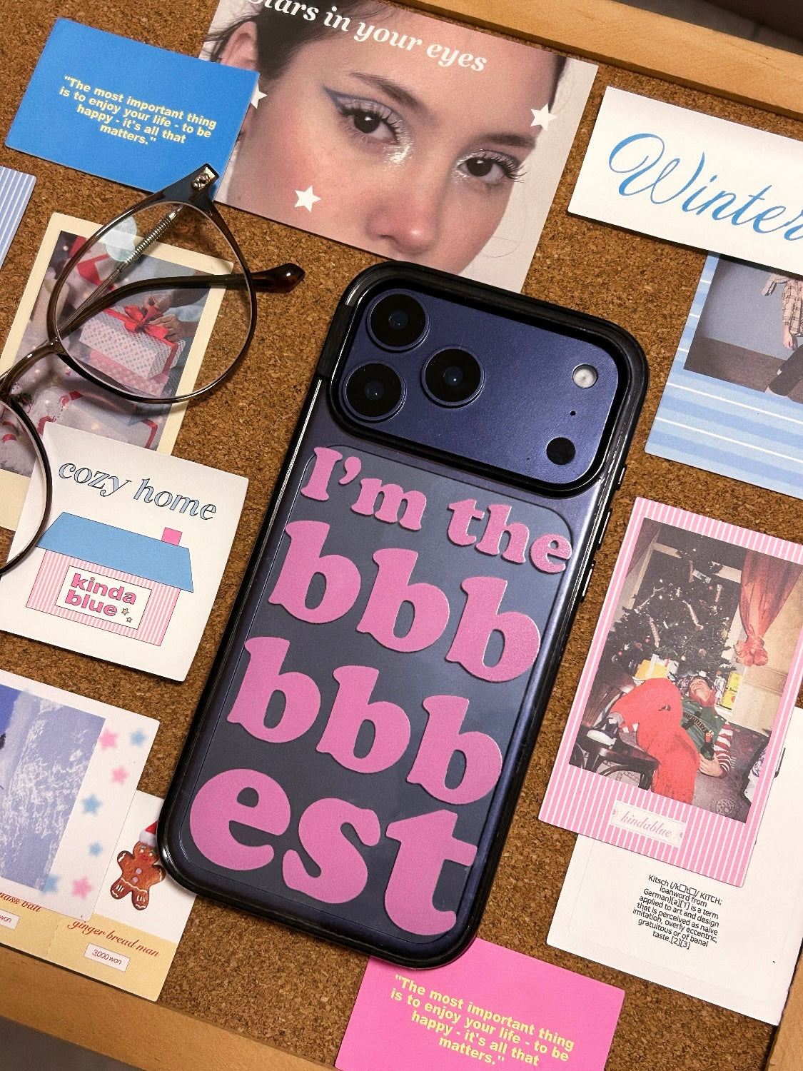 Casey BEST Typography Series AG Matte Phone Case – Bold Varsity Streetwear Protective Cover