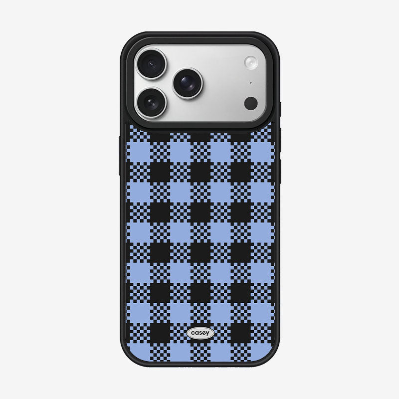 Casey Checkerboard Series Magnetic Matte Phone Case – Anti-Fingerprint Protective Cover