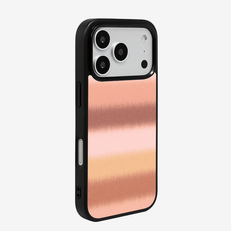 Casey Fuzzy Knit Stripe Series AG Matte Phone Case – Cozy Textured Stripe Protective Cover
