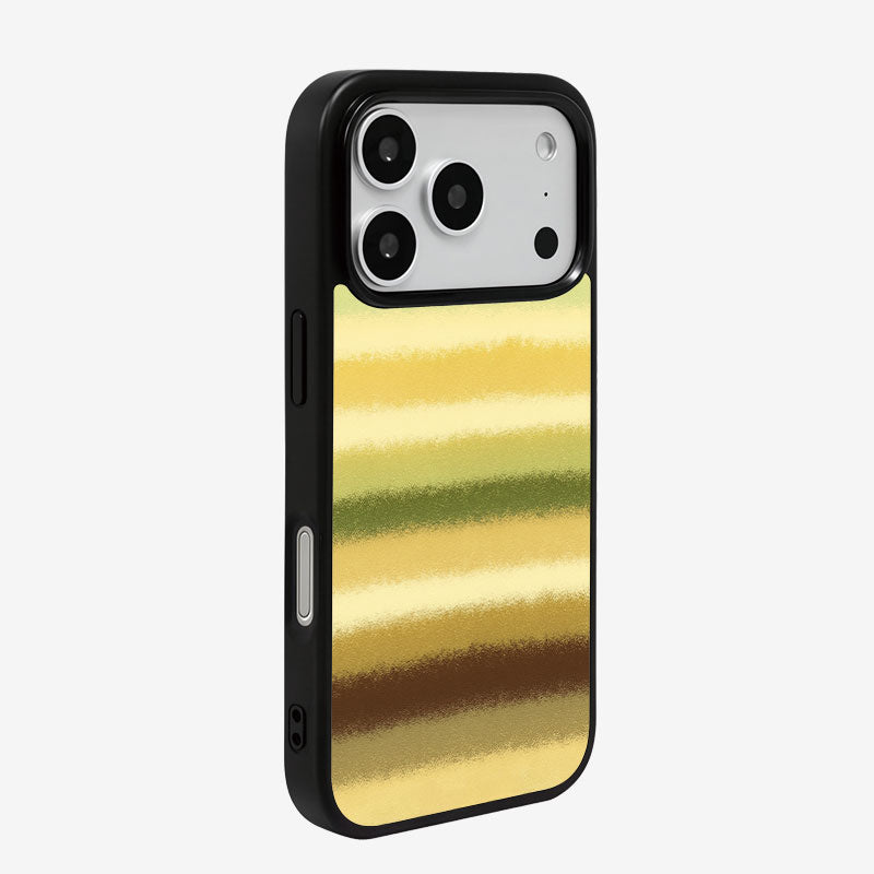 Casey Fuzzy Knit Stripe Series AG Matte Phone Case – Cozy Textured Stripe Protective Cover