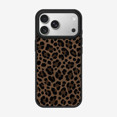 Casey Leopard Print Series AG Matte Phone Case – Anti-Fingerprint TPU Protective Cover