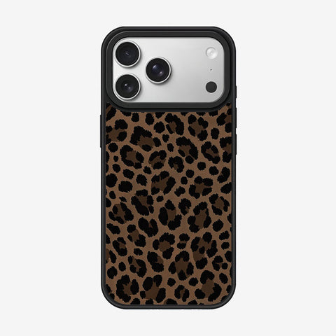 Casey Leopard Print Series AG Matte Phone Case – Anti-Fingerprint TPU Protective Cover