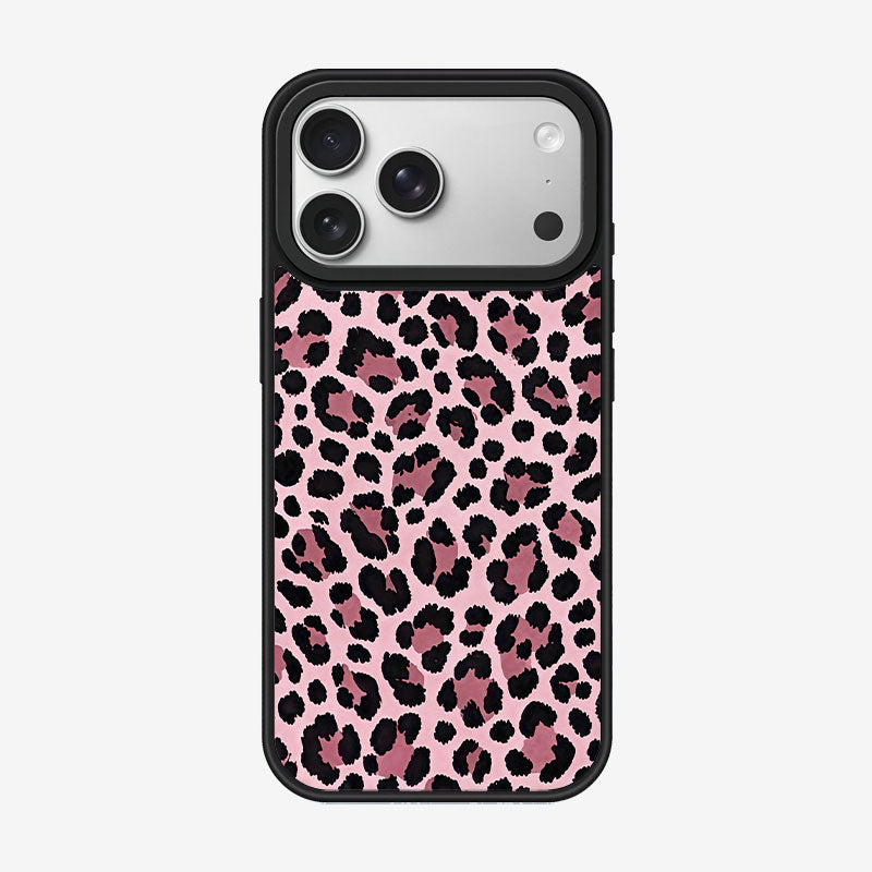Casey Leopard Print Series AG Matte Phone Case – Anti-Fingerprint TPU Protective Cover