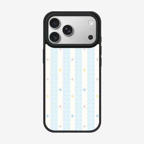 Casey Striped Stars Pastel AG Matte Phone Case – Playful Stripe & Star Protective Cover