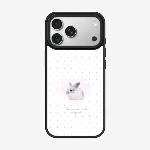 Casey Y2K Polka Dot Lucky Bunny Magnetic Matte Phone Case – Protective Cover