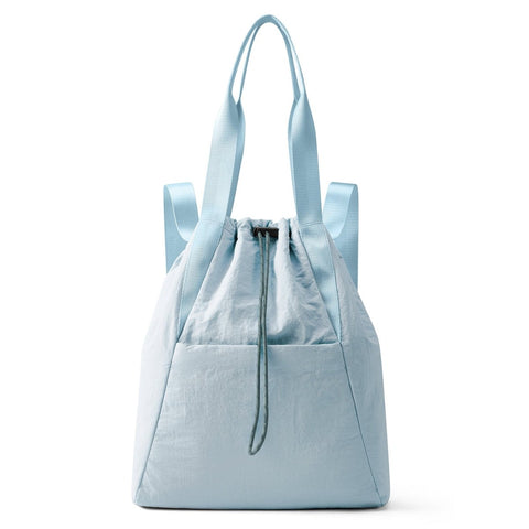 Casual Dual Drawstring Backpack