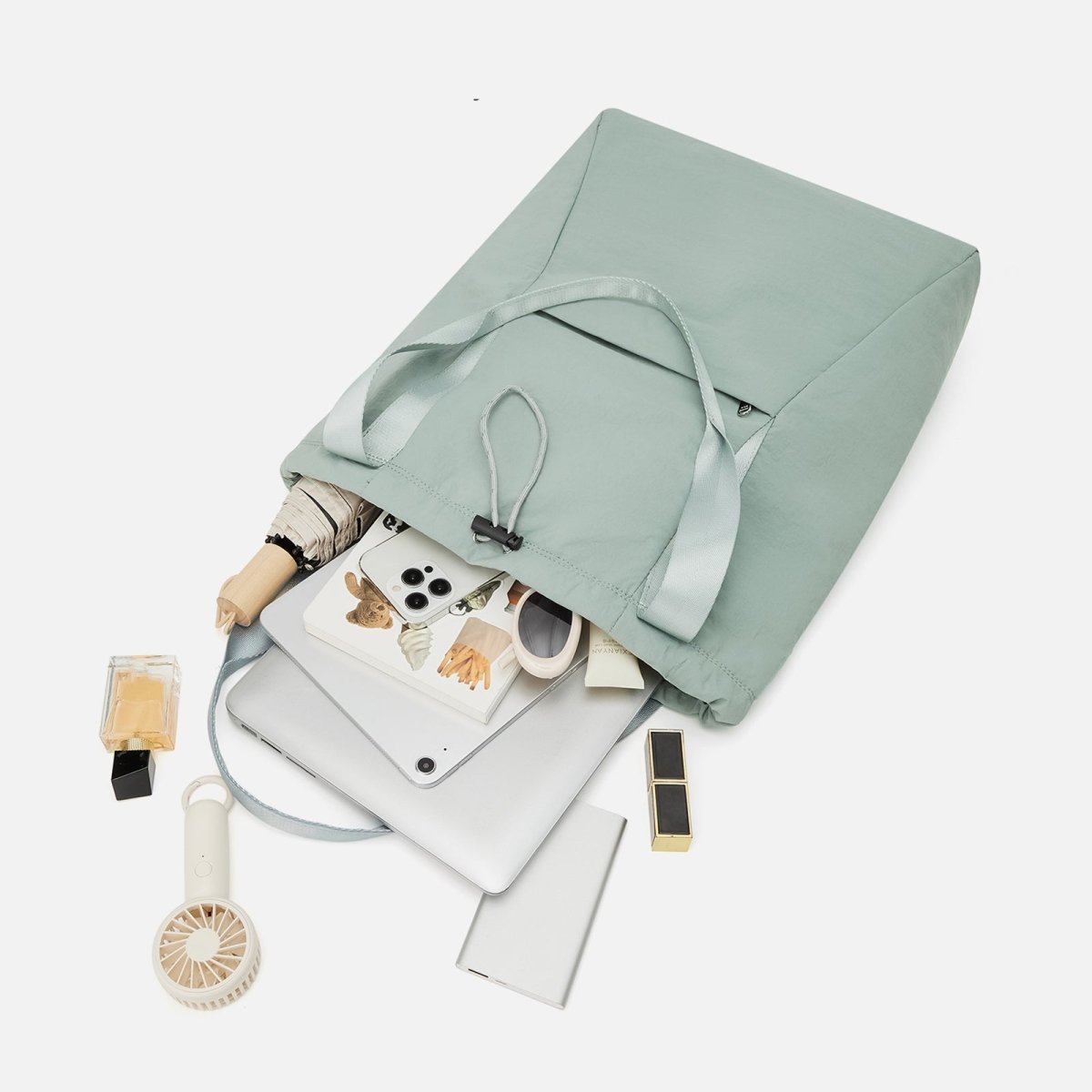 Casual Dual Drawstring Backpack - 0cm