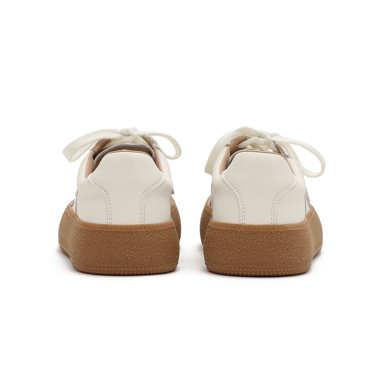 casually cool sneakers all beige 3