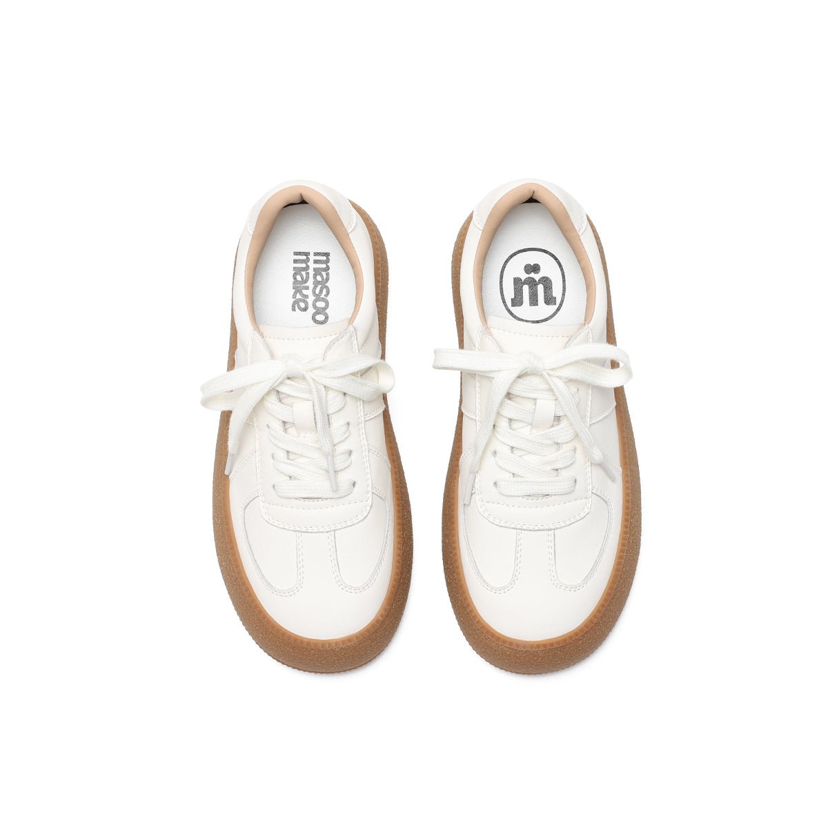casually cool sneakers all beige 5