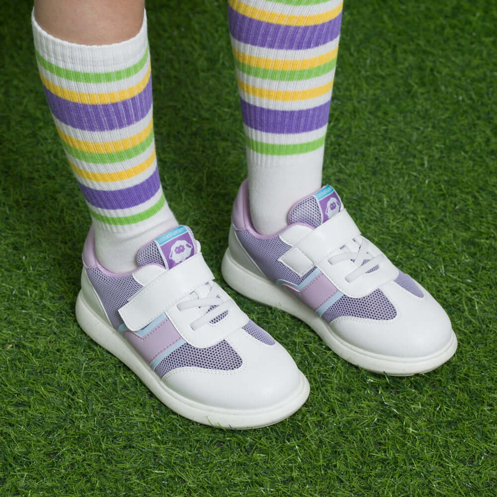chandler lightweight kids sneakers all lavender 6