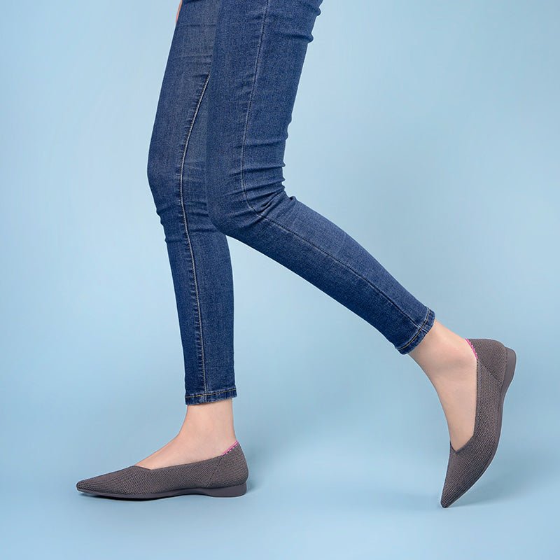 Charlotte Casual Pointed Toe Commuter Flats - 0cm