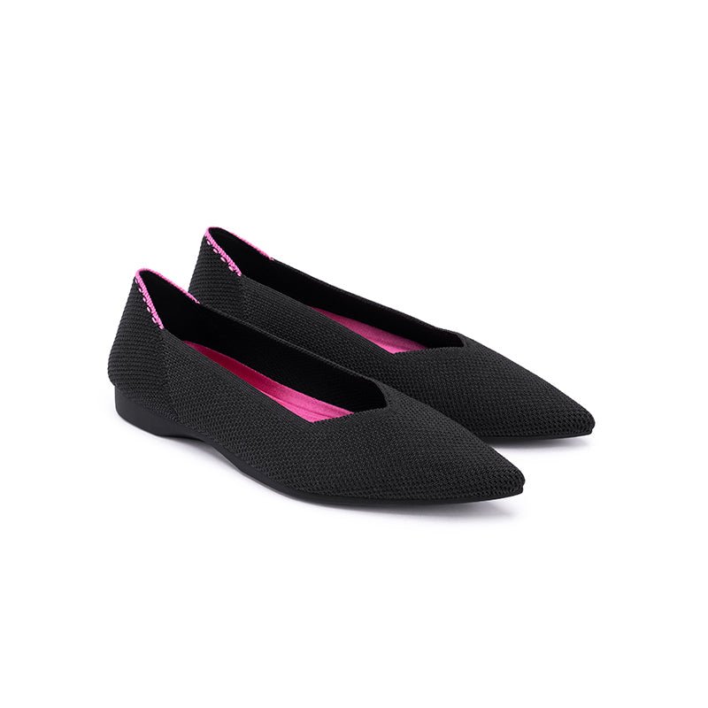 Charlotte Casual Pointed Toe Commuter Flats - 0cm