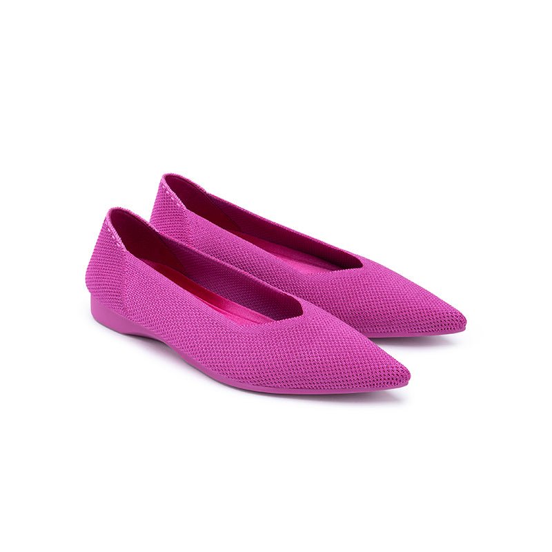 Charlotte Casual Pointed Toe Commuter Flats - 0cm