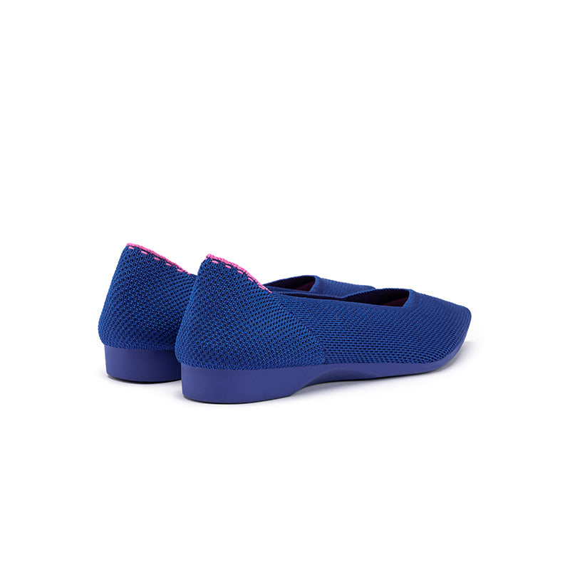 Charlotte Casual Pointed Toe Commuter Flats – Ultra-Lightweight Knit Flats