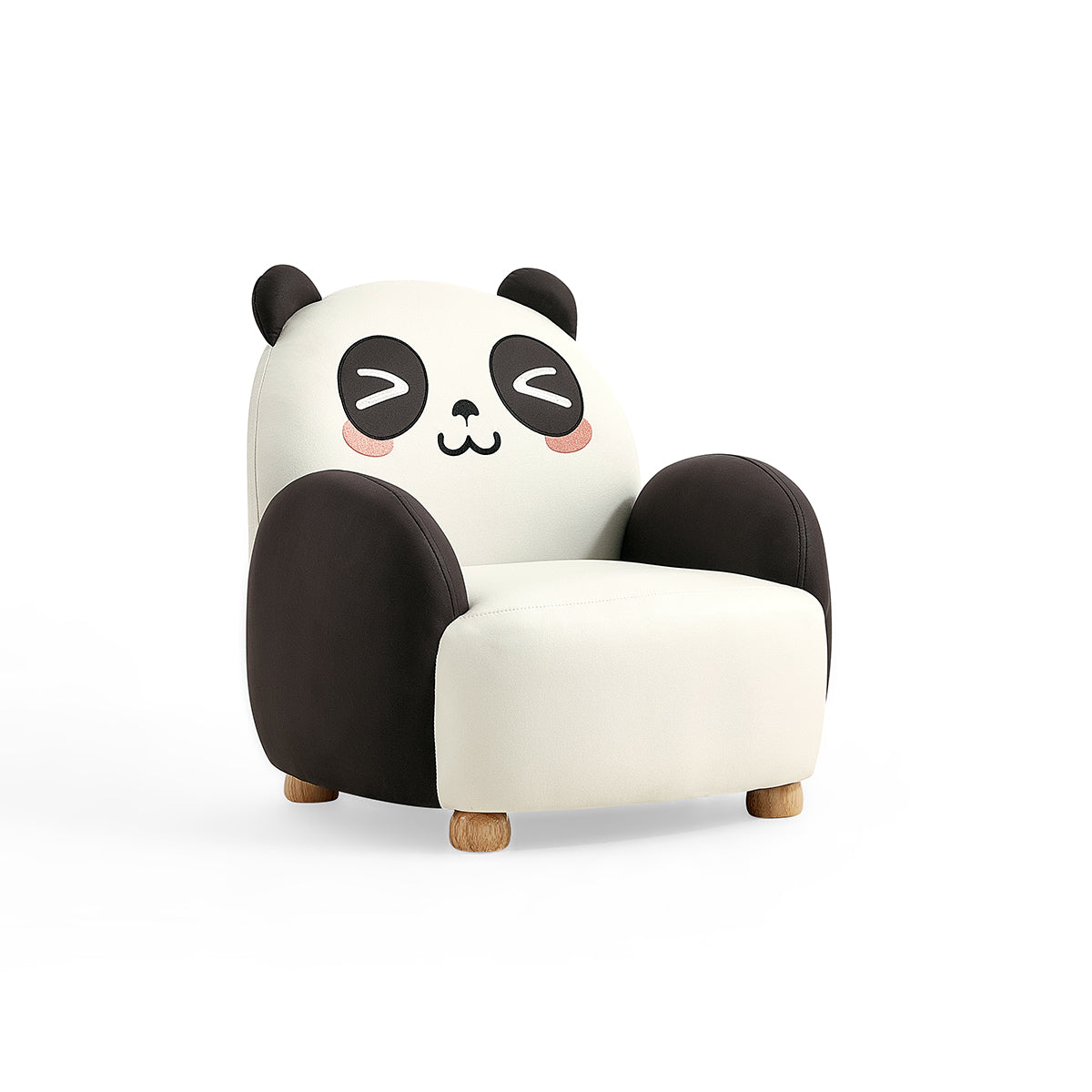 cheeky cartoon animal friends sofa white 2