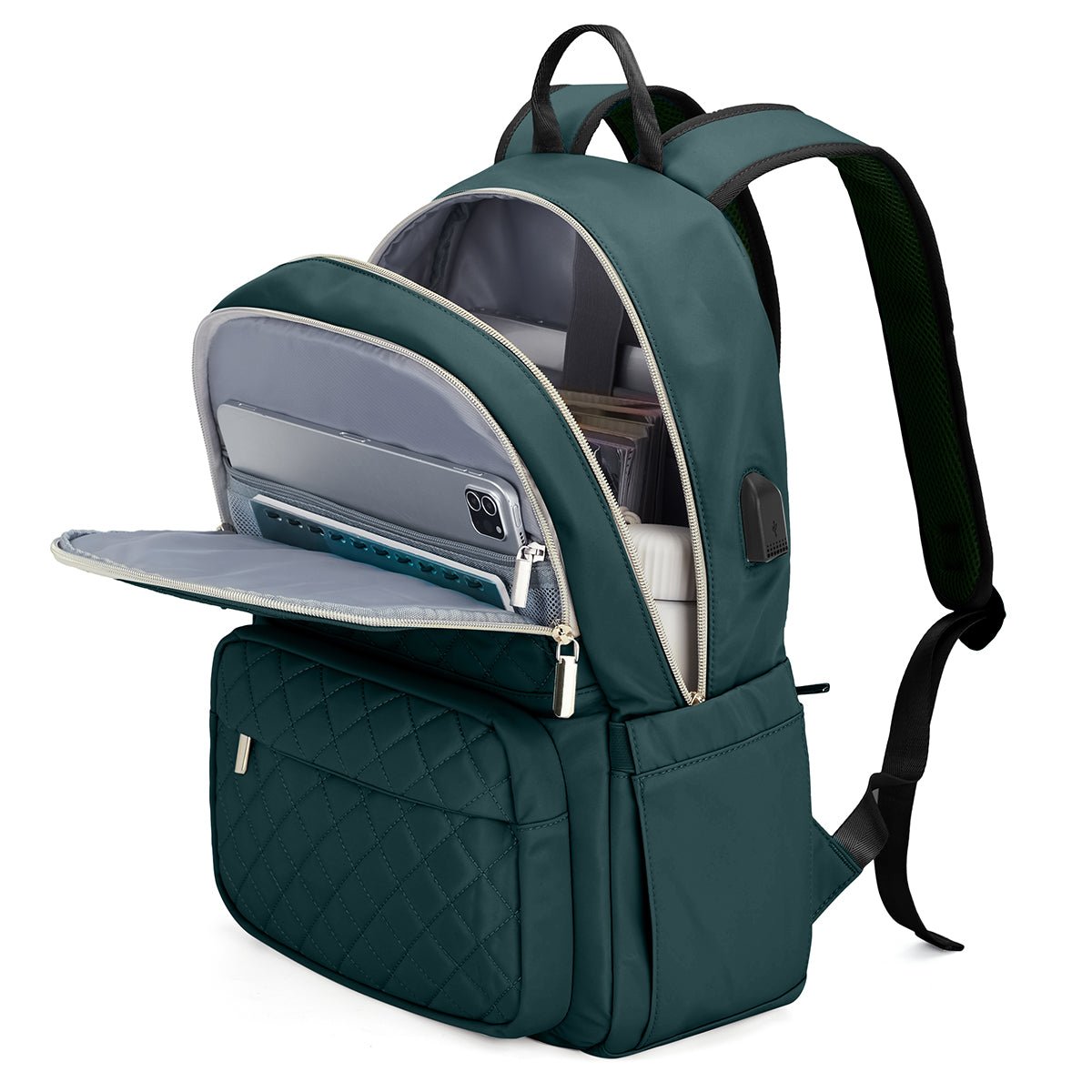 Chic Quilted Flight Approved Backpack - 0cm