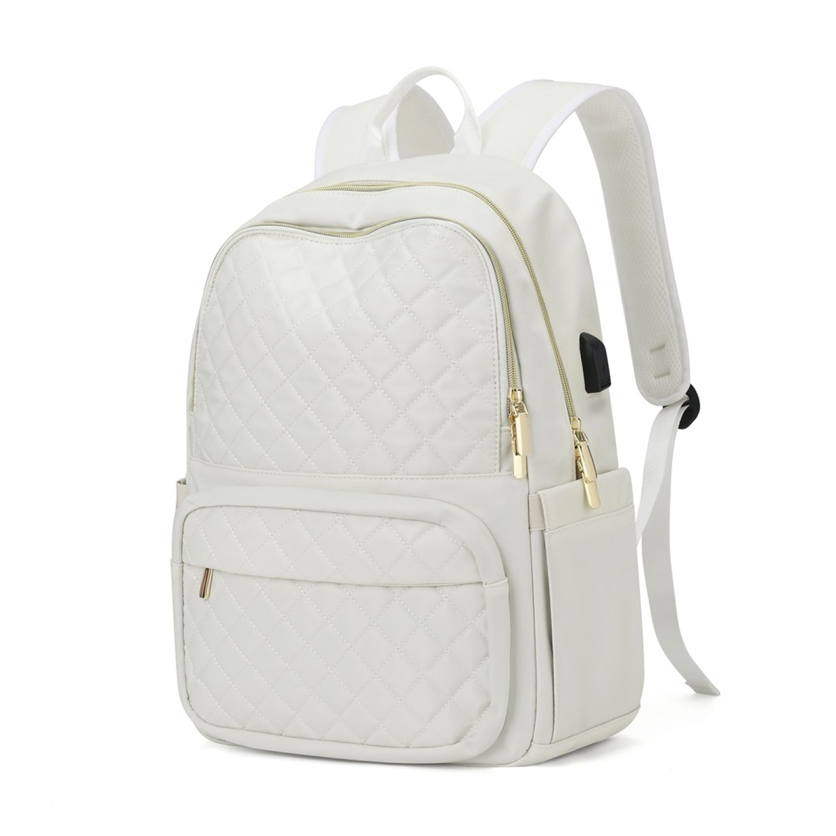 Chic Quilted Flight Approved Backpack - 0cm
