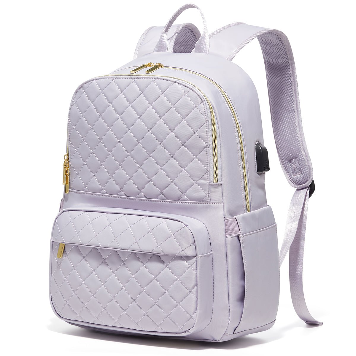 Chic Quilted Flight Approved Backpack - 0cm