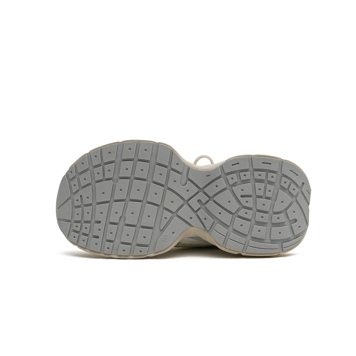 chunky athletic sneakers all beige 4