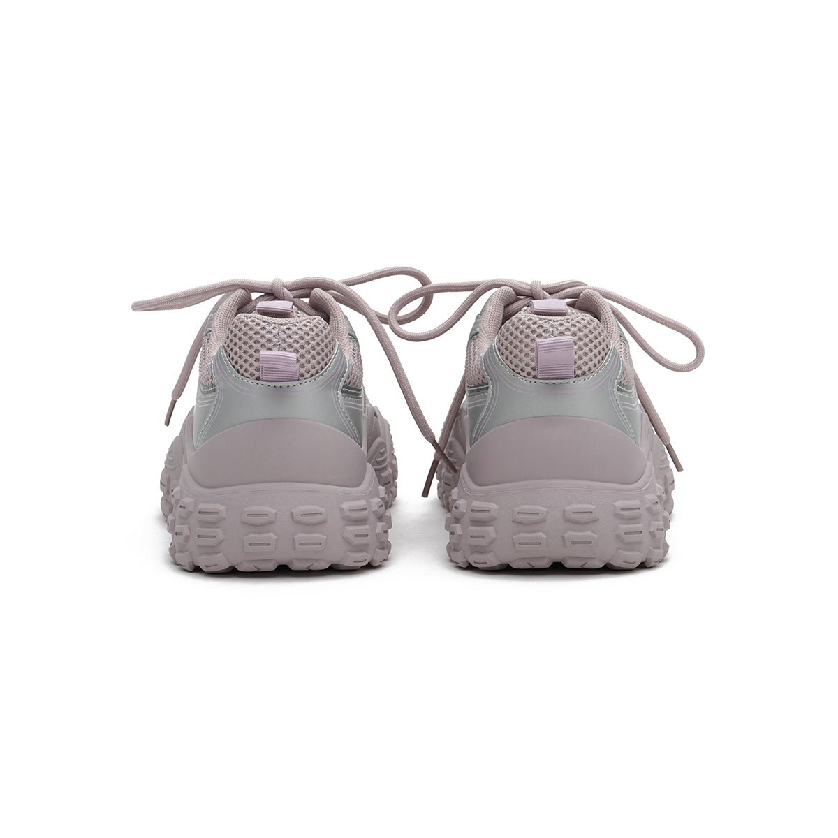 chunky breathable running shoes all redbean 3