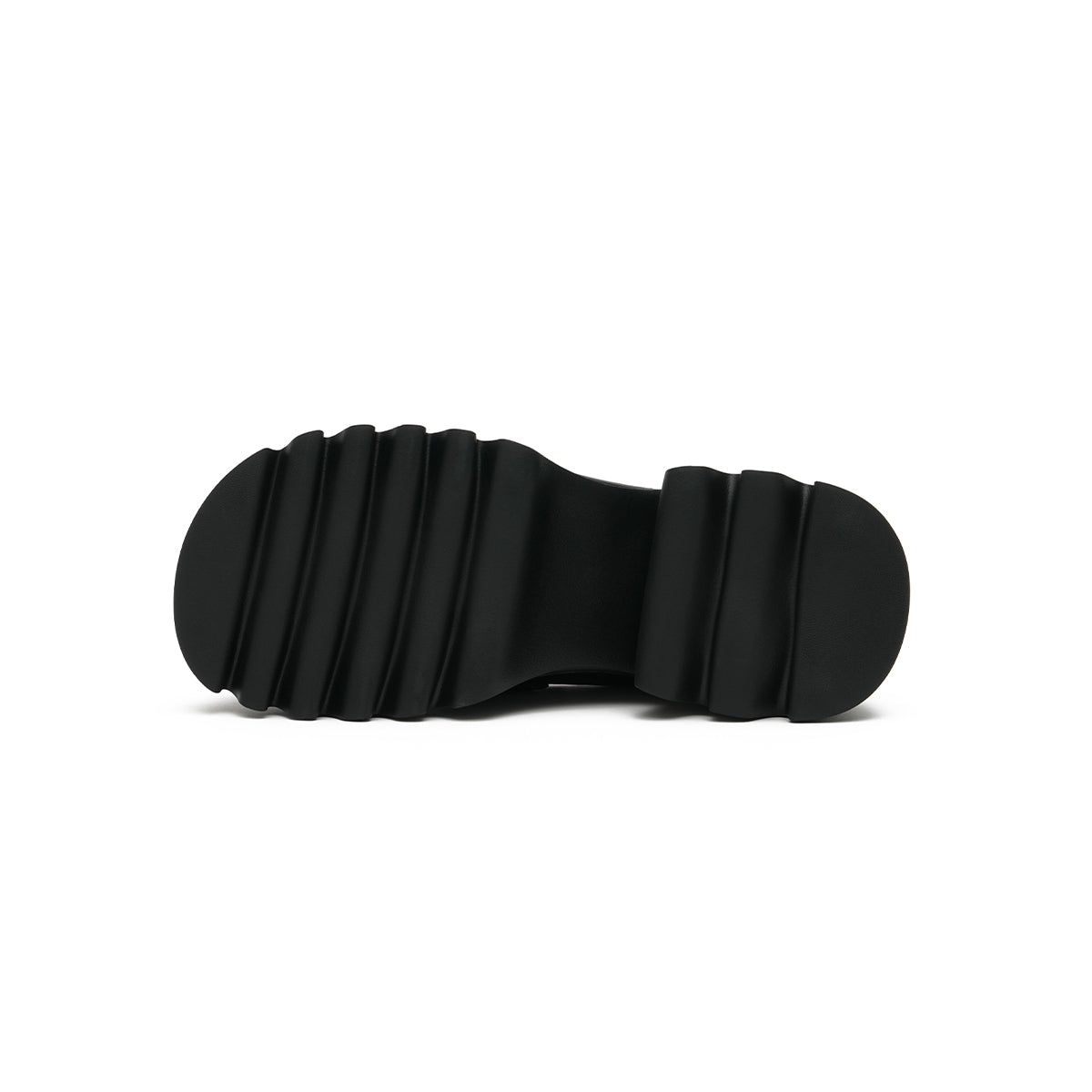 chunky heel platform loafers all brown 4