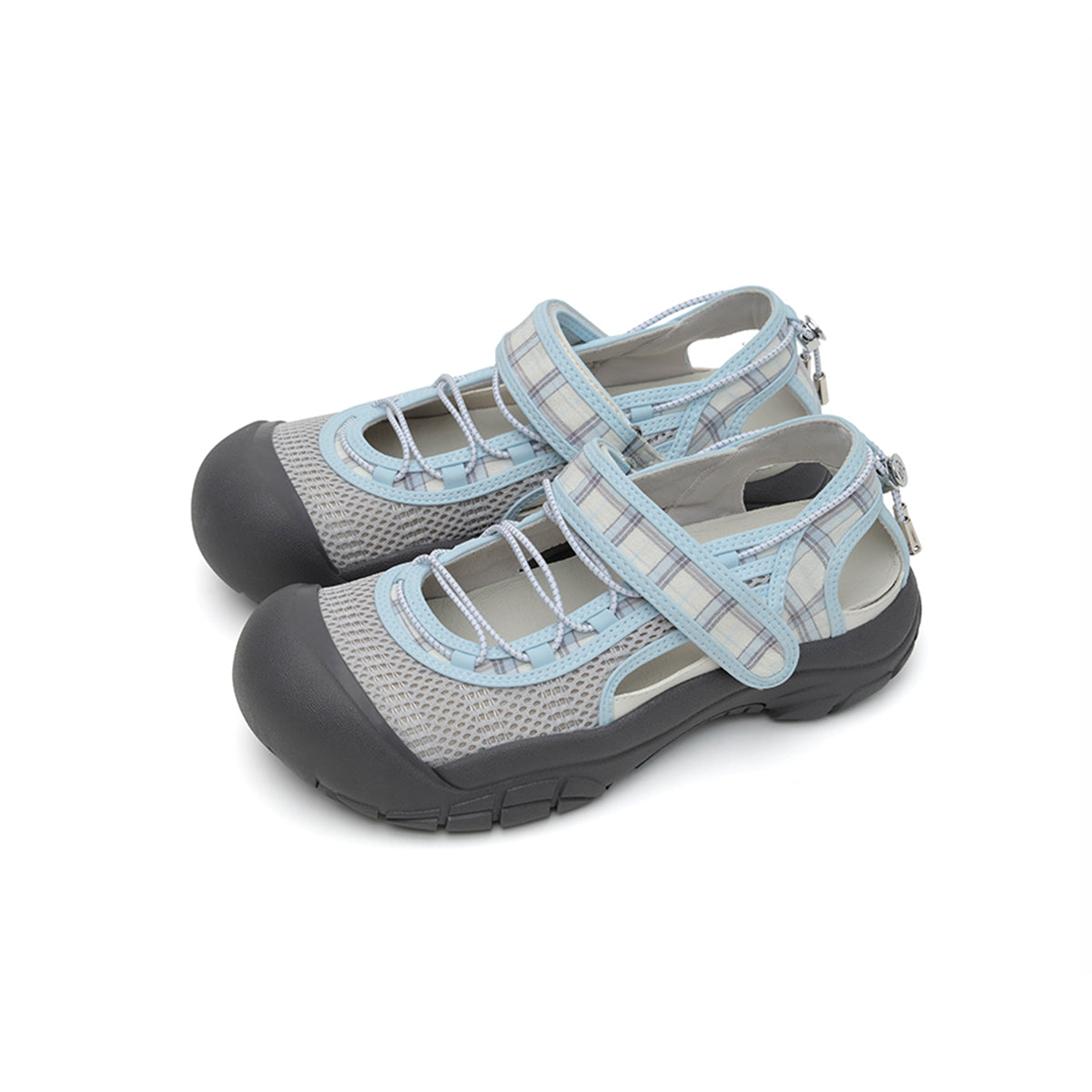 Chunky Mesh Mary Jane Sneaker Sandals