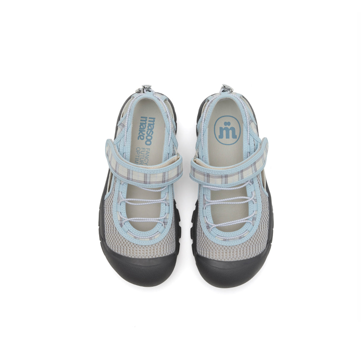 Chunky Mesh Mary Jane Sneaker Sandals
