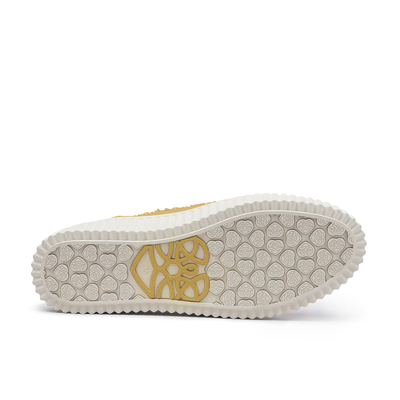 Chunky Platform Knit Sneakers – Colorblock Casual Shoes