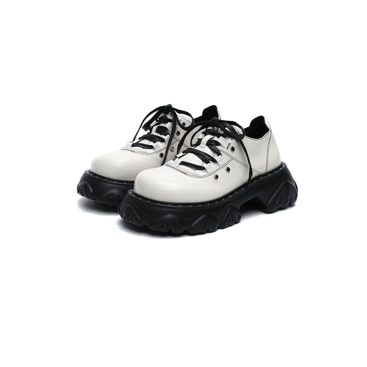 Chunky Platform Lace Ups - 0cm