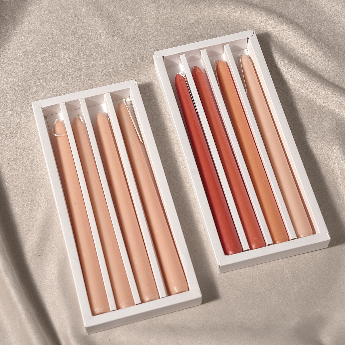 Citrus Breeze Colored Taper Candles