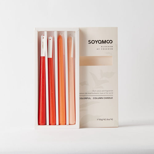 Citrus Breeze Ombre Taper Candles