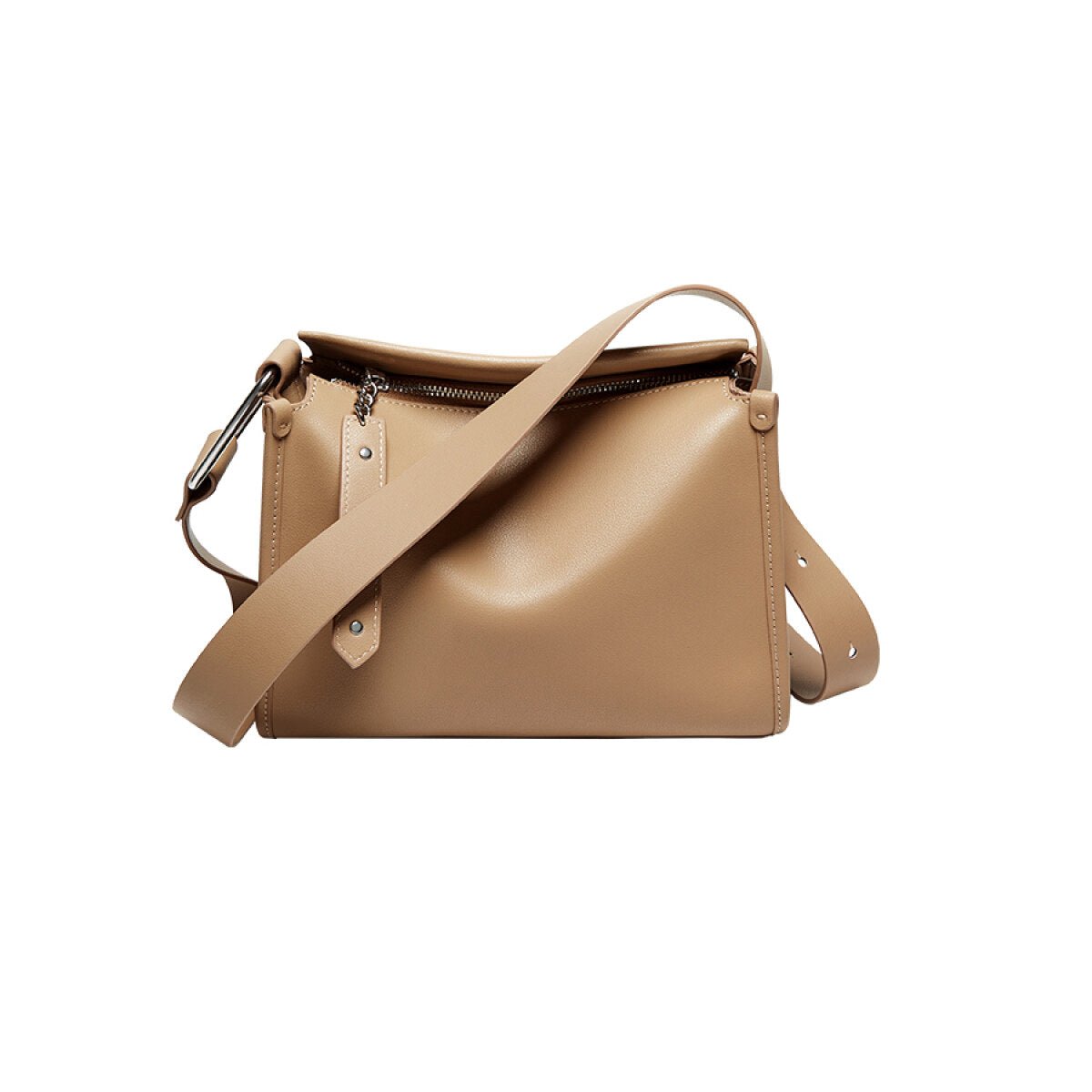 Classic Grace Leather Shoulder Bag