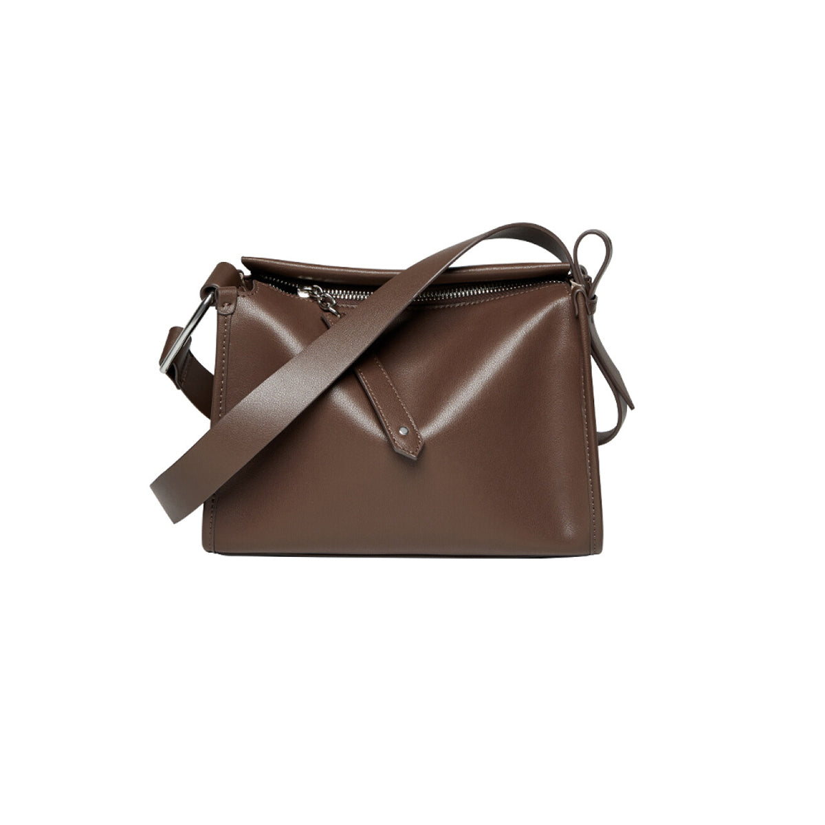 classic grace shoulder bag coffee 1