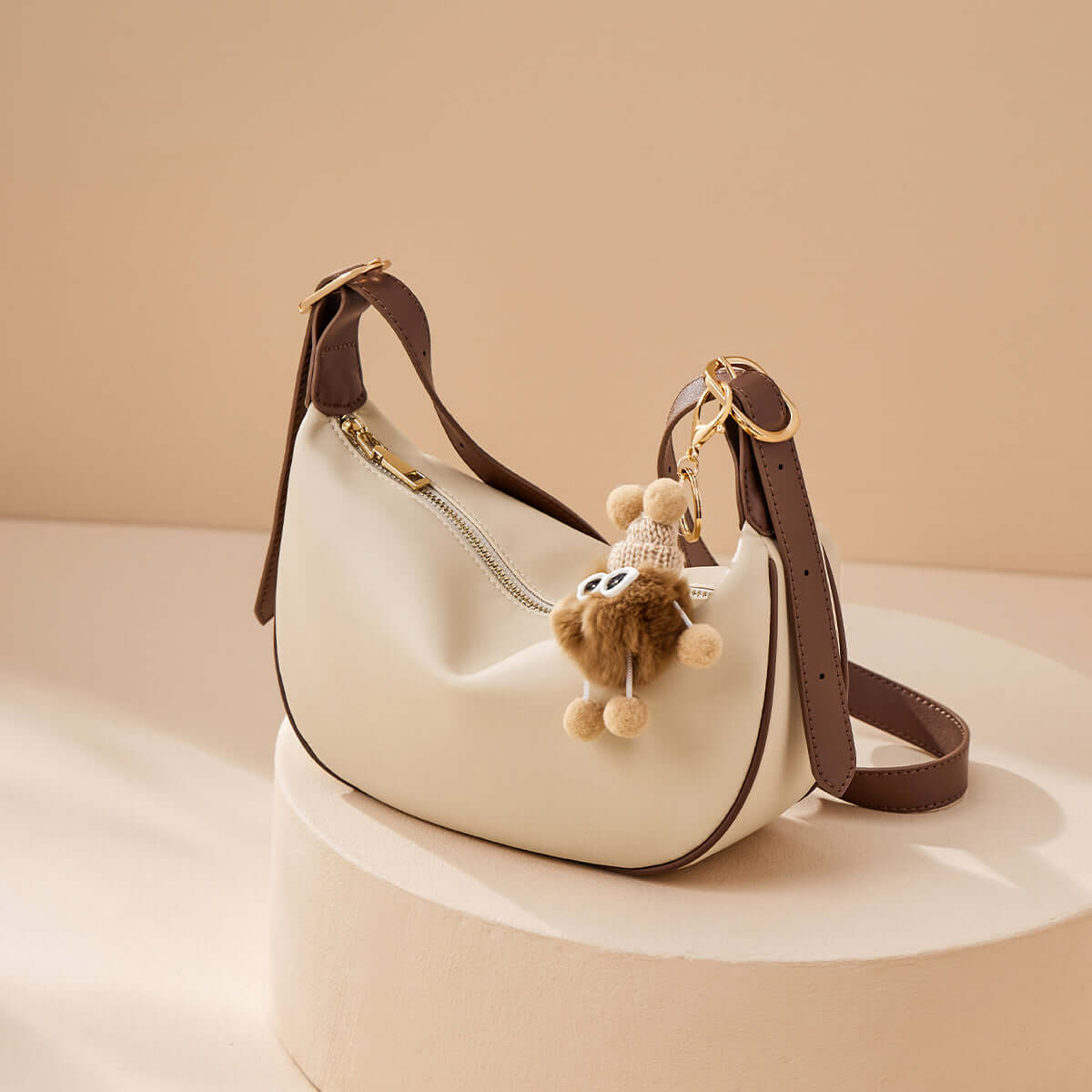 classic isabella crossbody shoulder bag beige 3