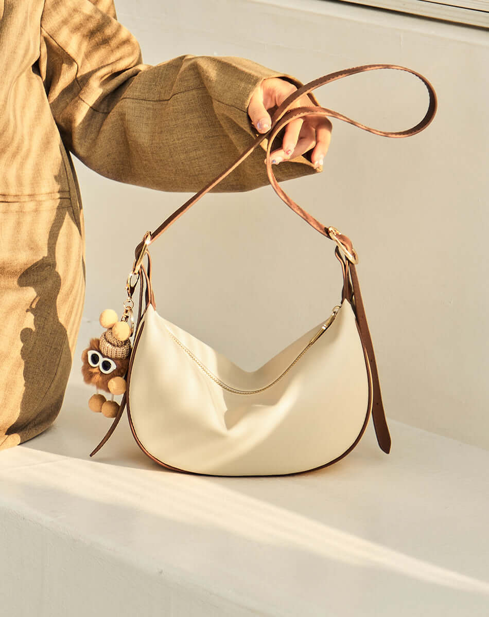 classic isabella crossbody shoulder bag beige 5