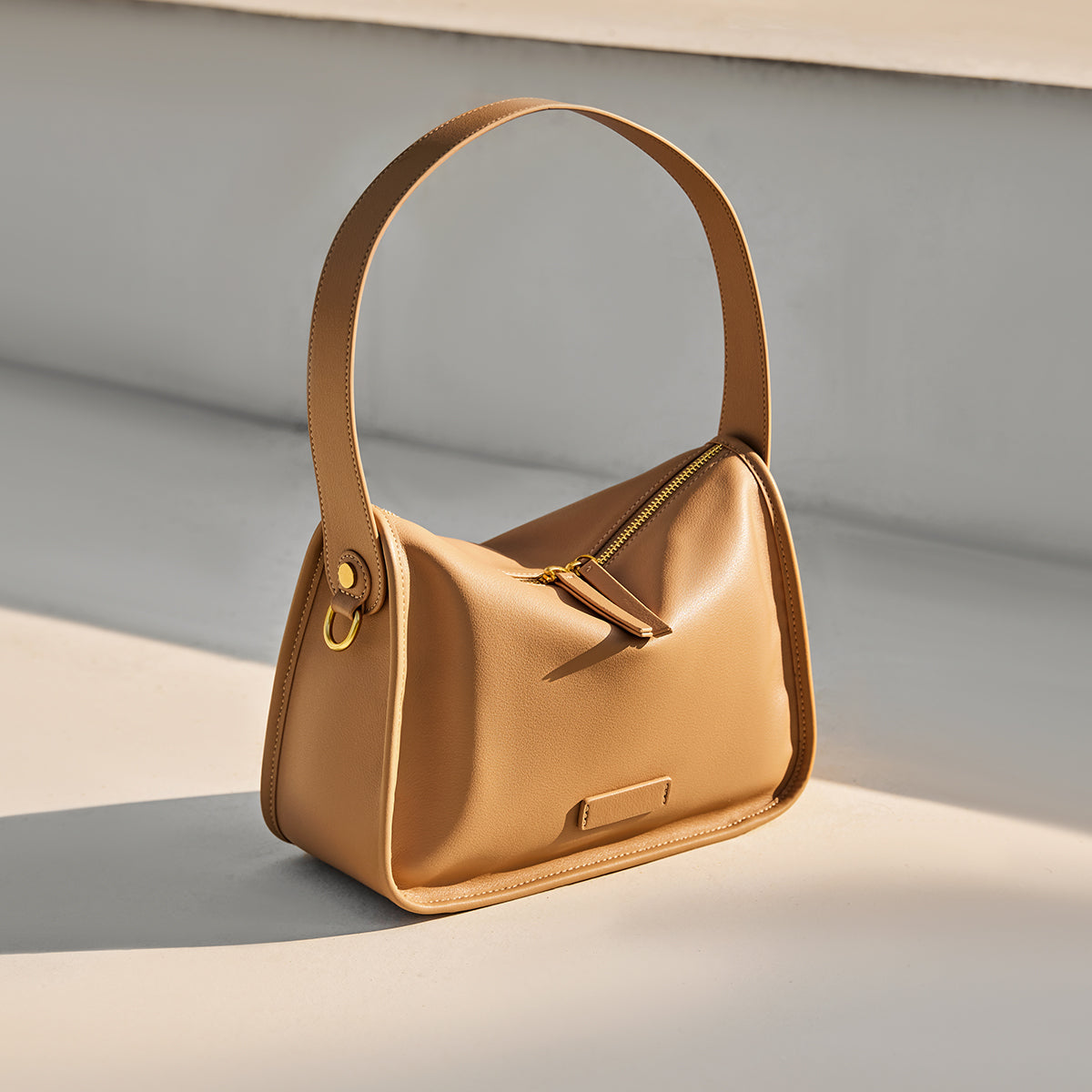 Classic Julie Leather Slouch Shoulder Bag