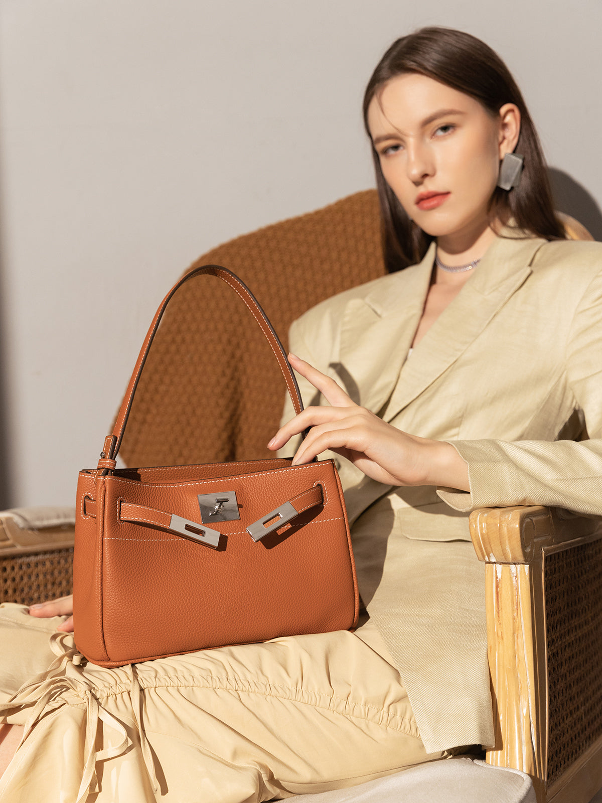 Classic Leather Box Bag