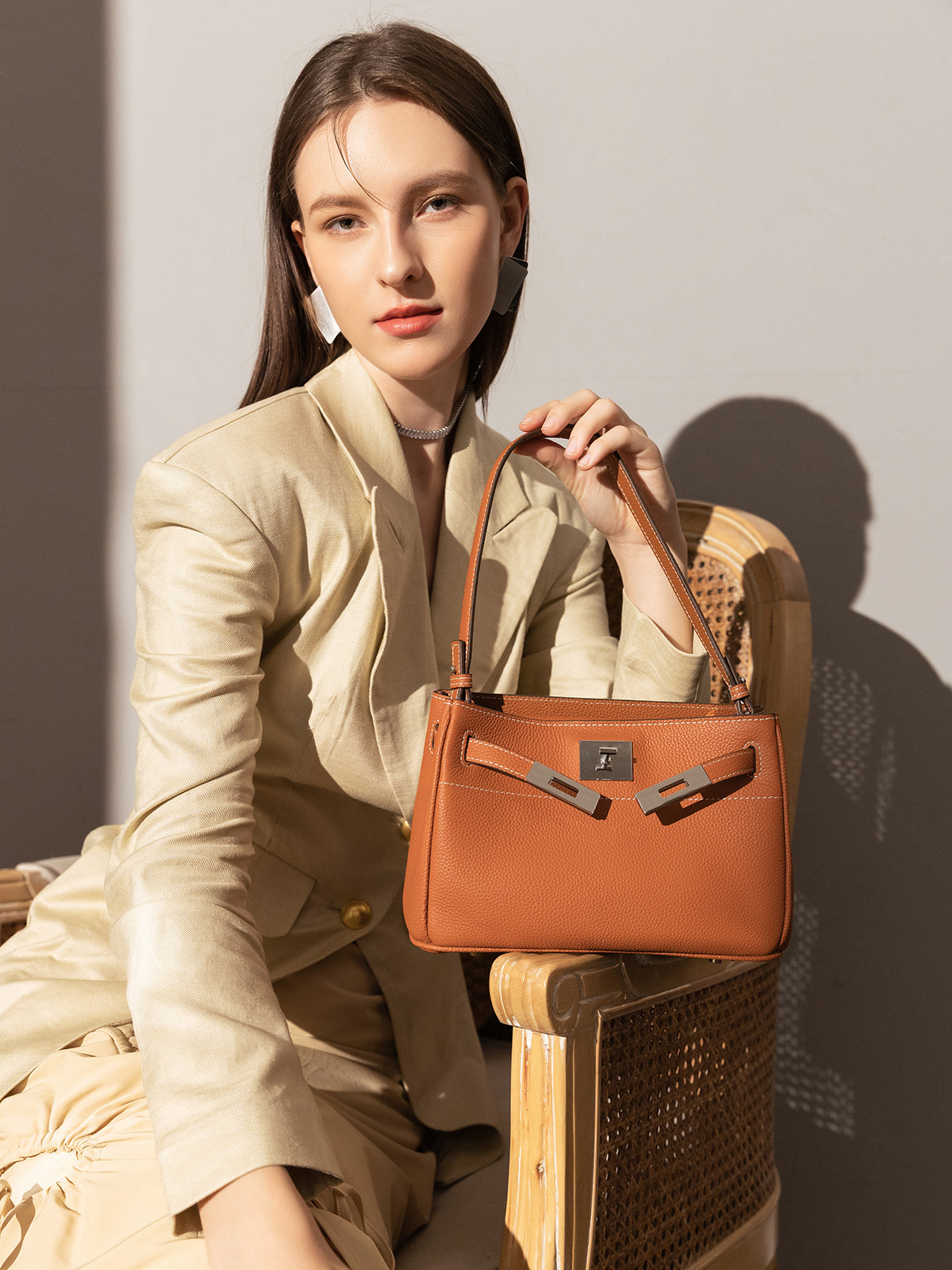 Classic Leather Box Bag