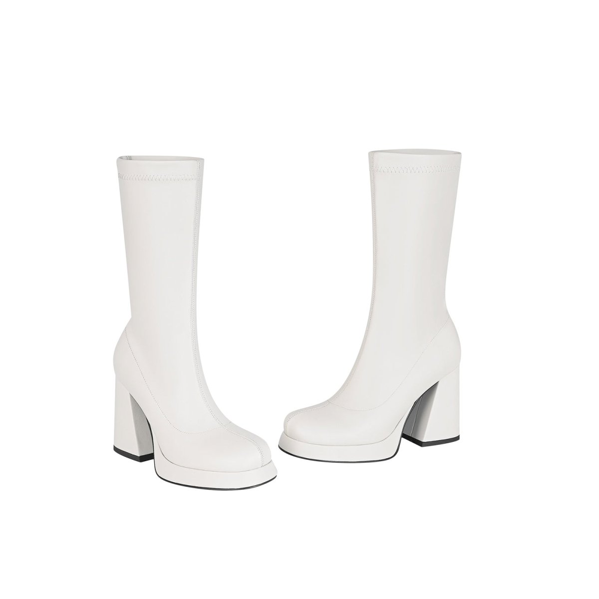 Classic Leather Gogo Boots - 0cm