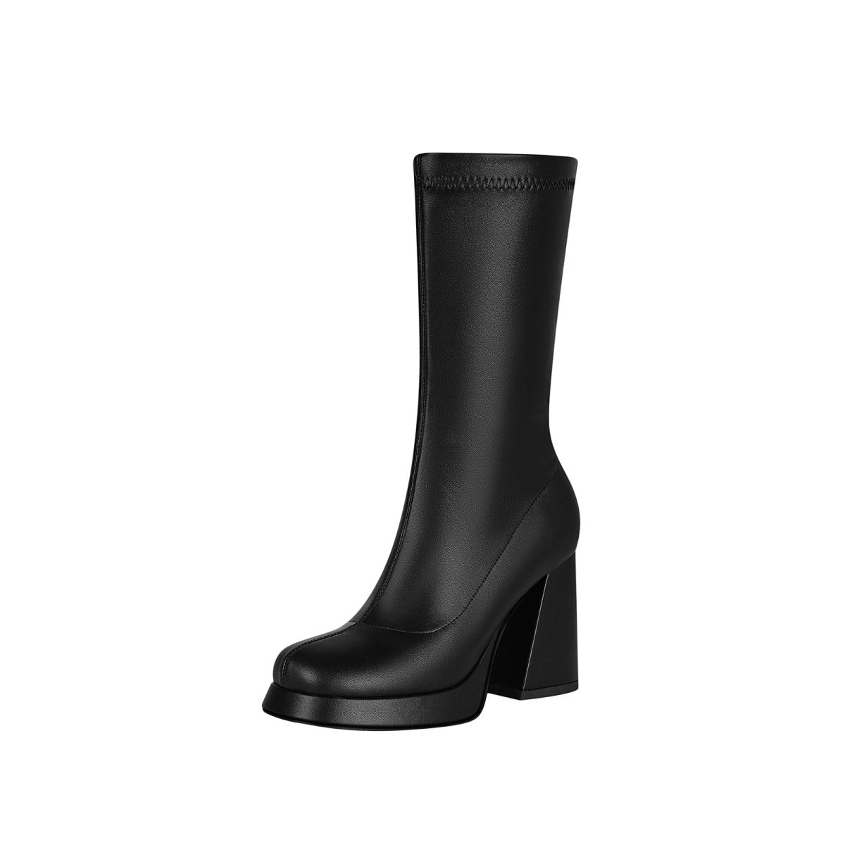 Classic Leather Gogo Boots - 0cm