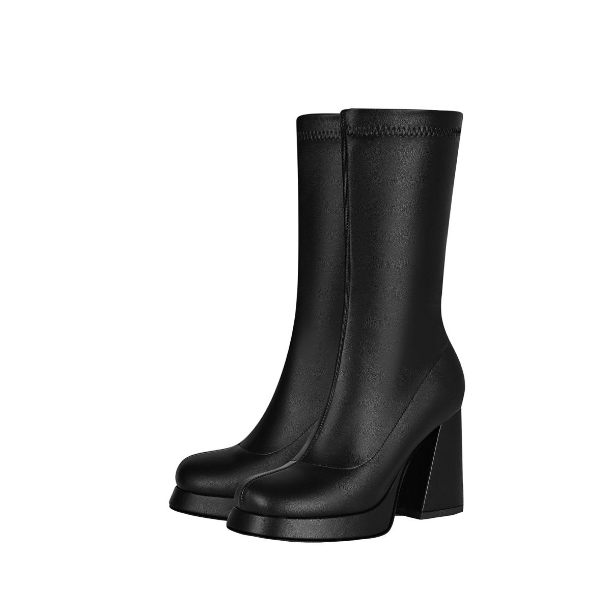 Classic Leather Gogo Boots - 0cm