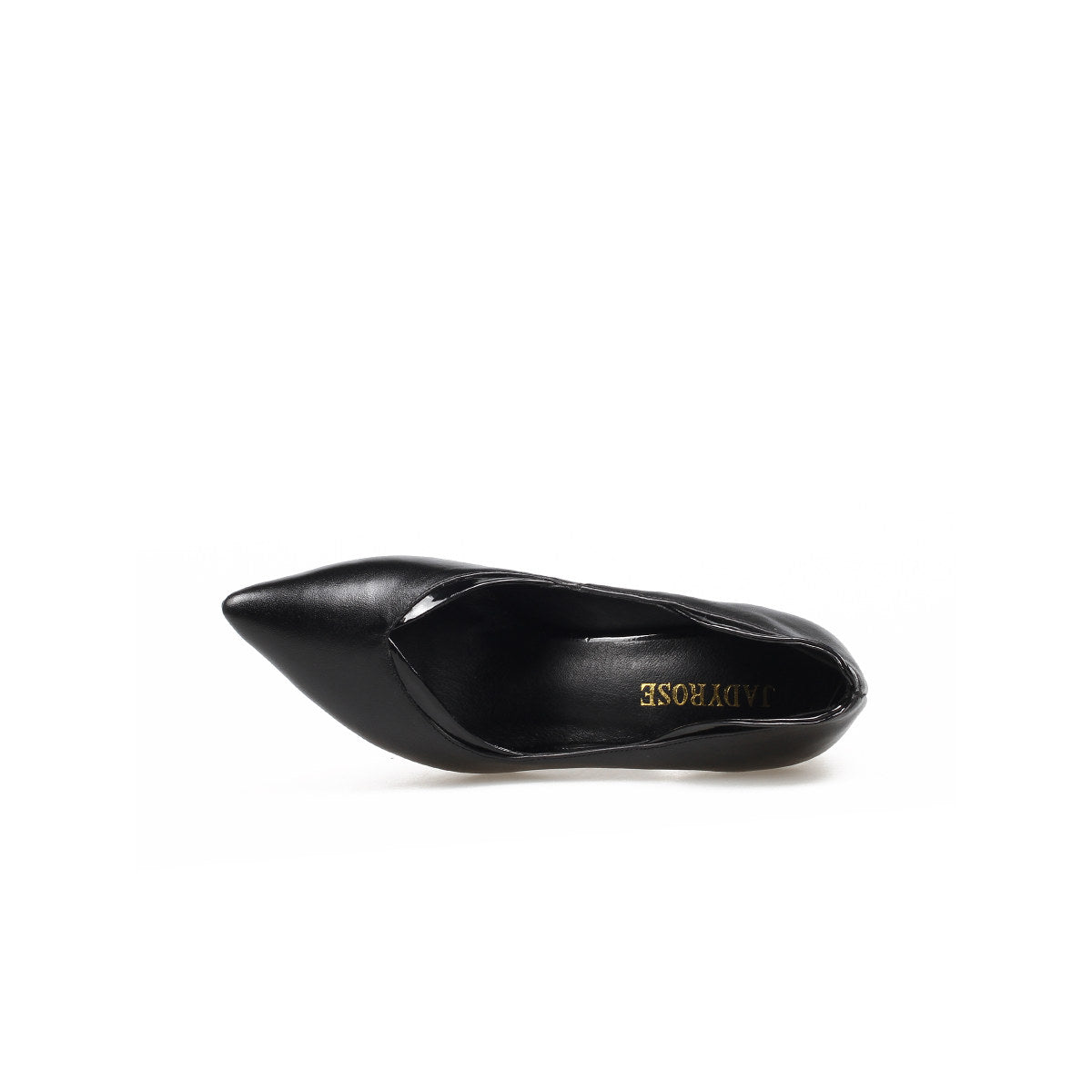 classic pointed toe stilettos all black 4