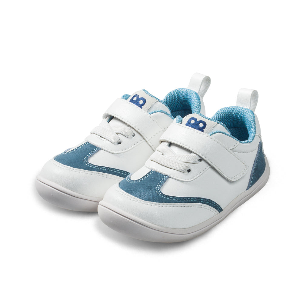classic soft sole non slip pre walker baby sneakers all blue 2