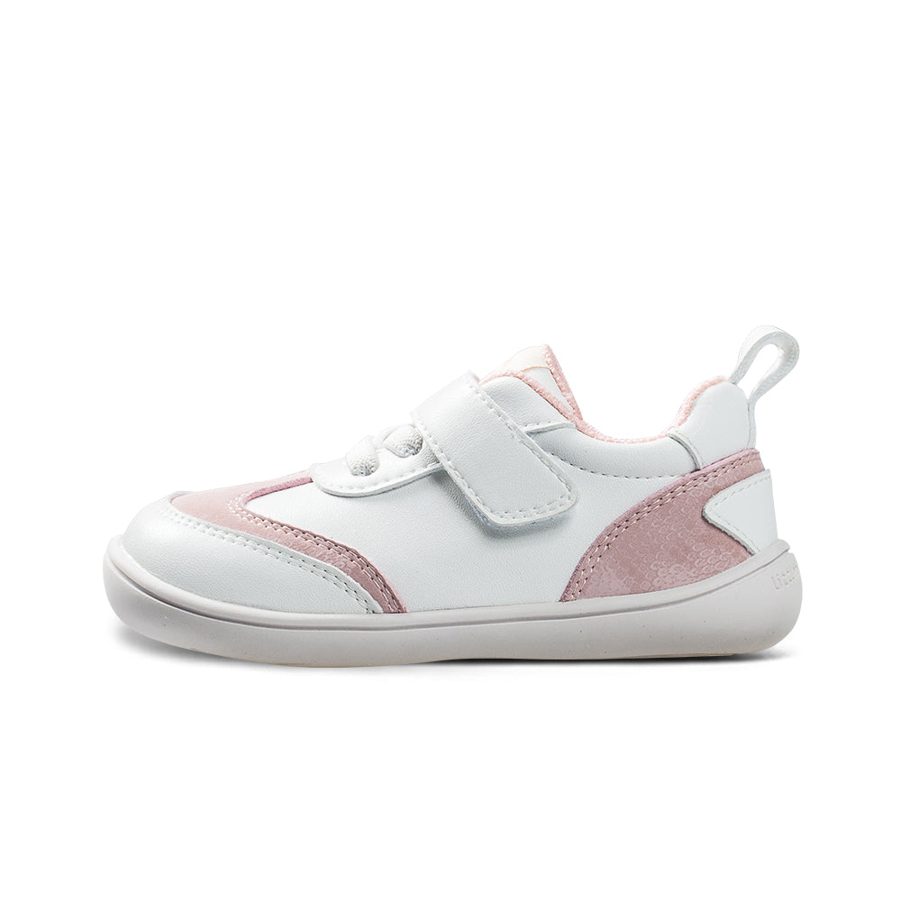classic soft sole non slip pre walker baby sneakers all pink 1