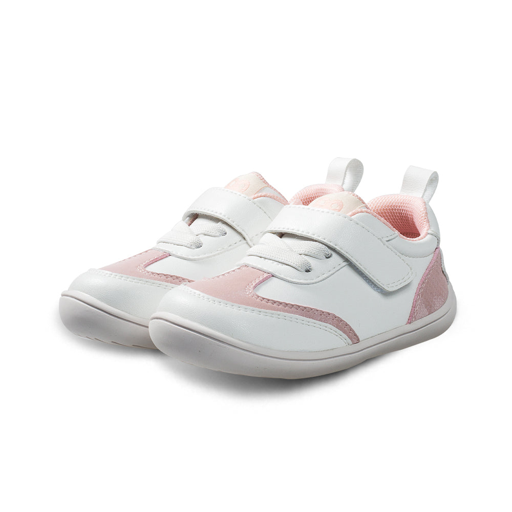 classic soft sole non slip pre walker baby sneakers all pink 3