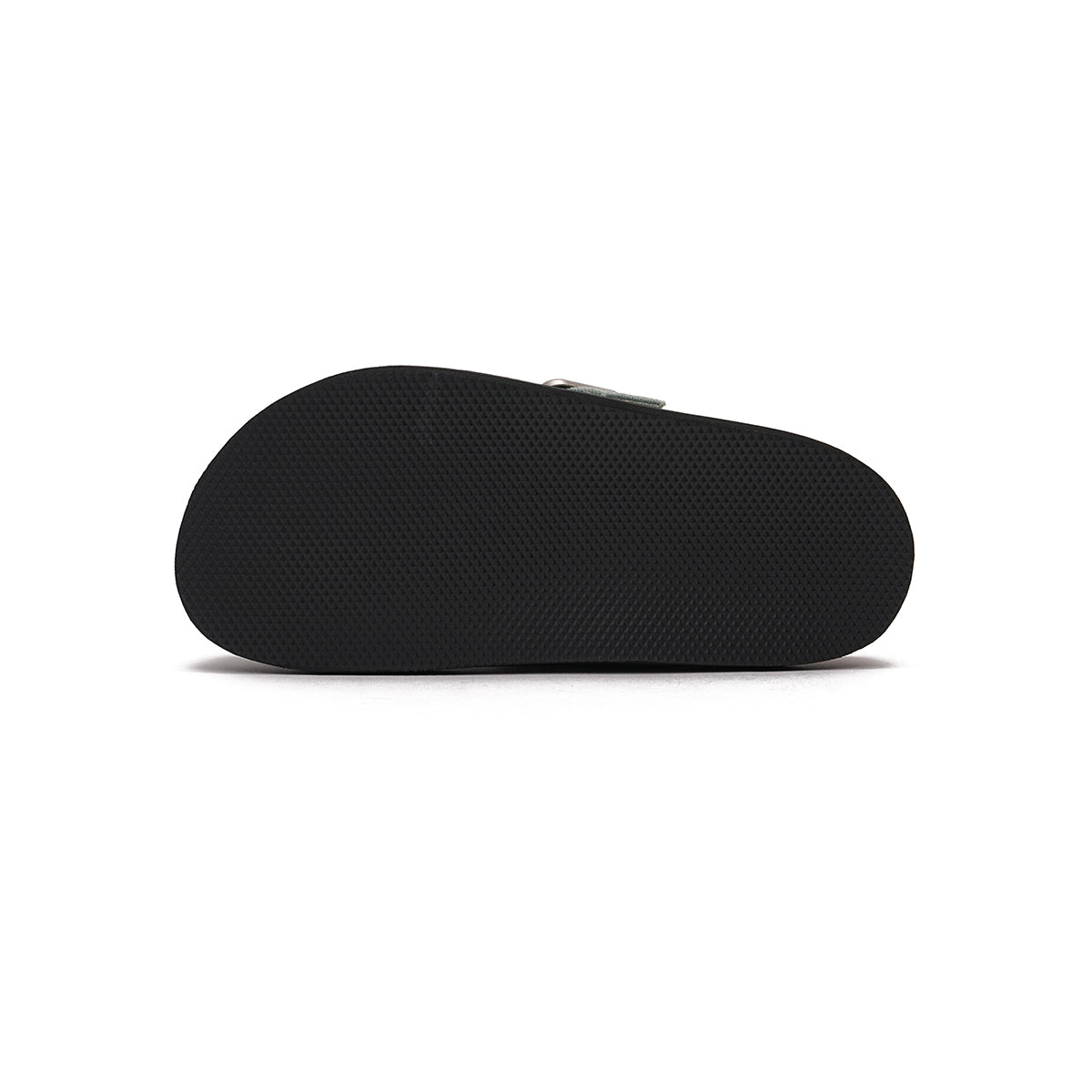 closed toe slip on flat mules all blue 4