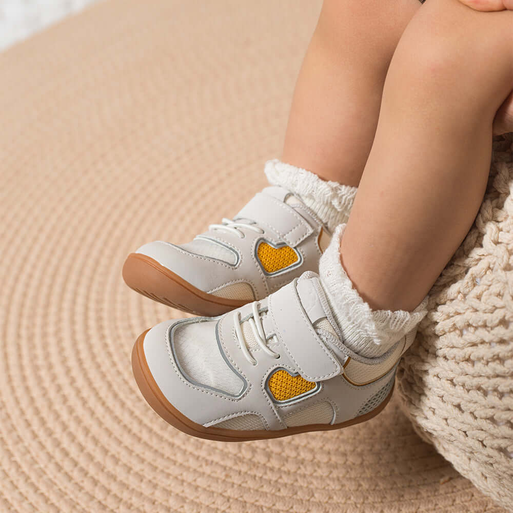 cloud breathable soft sole non slip baby sneakers all cream 5