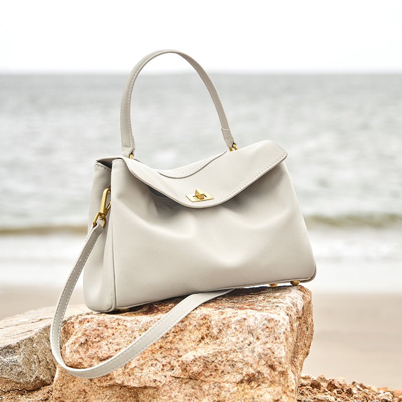 Cloud Leather Satchel Bag